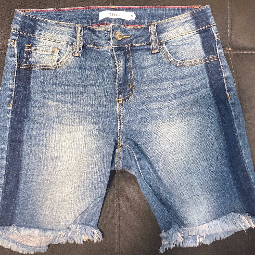Denim shorts